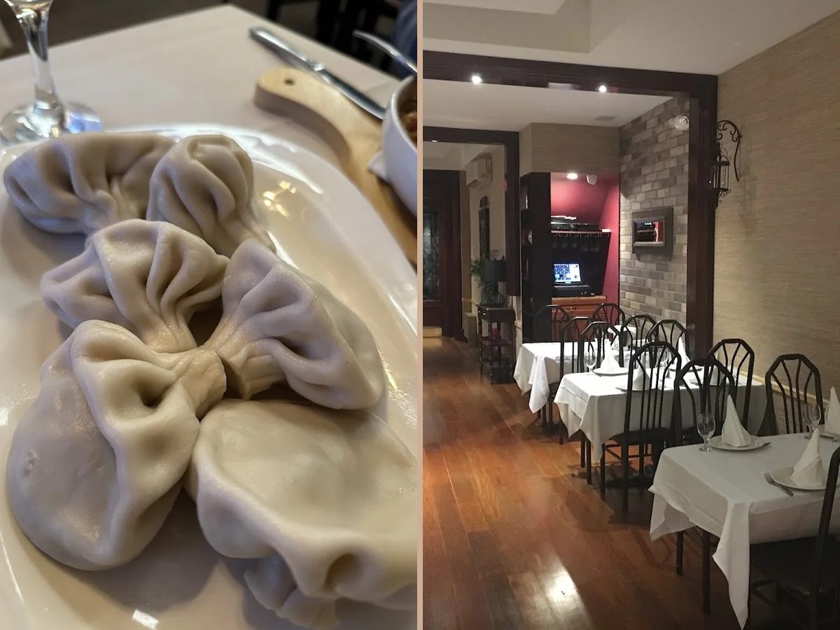 Dining room set for a casual meal.